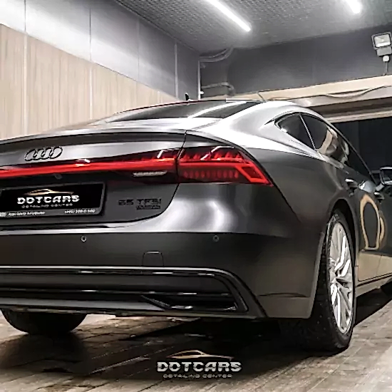 Оклейка в матовый полиуретан Audi A7