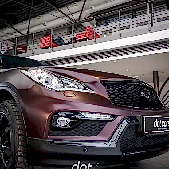 Полный апгрейд Infinity QX50