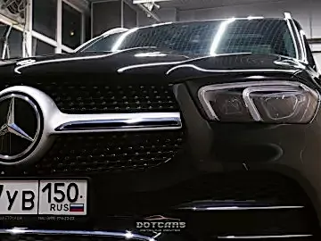 Полная оклейка кузова полиуретановой пленкой Mercedes GLE от DOTCARS